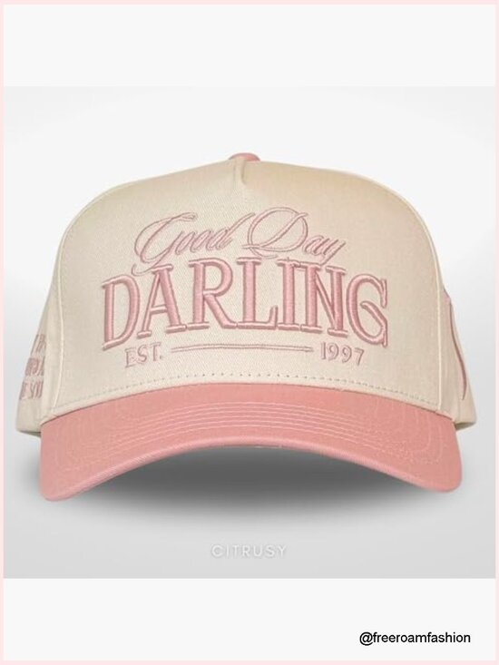Vintage Fashion Trucker Hat - Adjustable Snapback - Cotton Crown main image 6